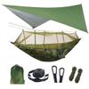 Outdoor Mosquito Net Hammock Tent with Waterproof Rain Fly Canopy Awning Set Hammock Portable Sleep Swing for Hiking Camping Survival Travel view 1