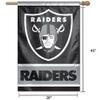 WinCraft Las Vegas Raiders 28" x 40" Wordmark Single-Sided Vertical Banner view 2