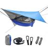 Outdoor Mosquito Net Hammock Tent with Waterproof Rain Fly Canopy Awning Set Hammock Portable Sleep Swing for Hiking Camping Survival Travel view 1