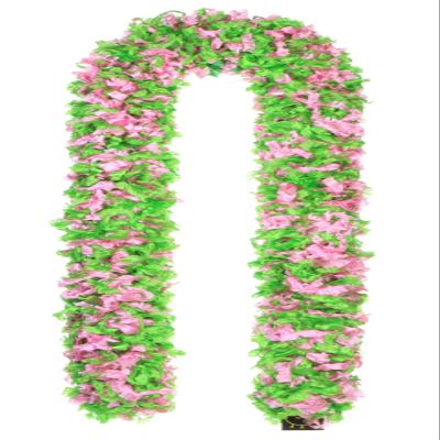 Child Original Featherless Boa - 40 inch (Soft Pink and Green)