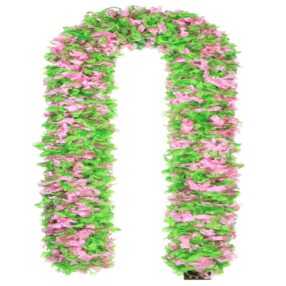 Child Original Featherless Boa - 40 inch (Soft Pink and Green)