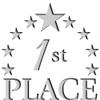 1St Place Acrylic Trophy - 6.5" Hang Ten Wave Laser Engraved Award 1St Place Custom Trophy, Includes Free Personalization Prime view 2