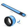 esonstyle 6 PCS Blue LED Light Up Band Slap Bracelets, Night Safety Wrist Band for Cycling Walking Running Concert Camping Outdoor Sports view 3