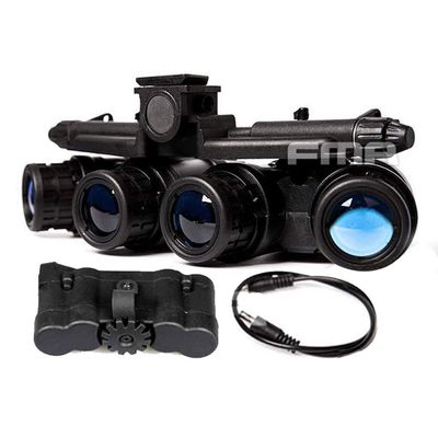 Chestnut-YX FMA Airsoft Hunting Tactical No Function GPNVG 18 Night Vision Goggles Binoculars,Black