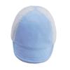 Keepersheep Baby Reversible Baseball Cap Infant Sun Hat, Cotton Knit Soft Brim for Infant Toddler, Summer Outdoor Unisex (US, Age, 6 Months, 12 Months, PowderBlue and Gray) view 3