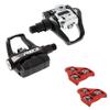 BV Cleats and Exercise Bike Pedal Compatible with Both Look Delta & Shimano SPD view 1