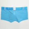 IYUNYI Men's Penis Pouch Front Removable Underpants Padded Boxer (Blue, x_l) view 4
