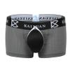 IYUNYI Men's Penis Pouch Front Removable Underpants Padded Boxer (Dark gray, m) view 1