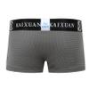 IYUNYI Men's Penis Pouch Front Removable Underpants Padded Boxer (Dark gray, m) view 4