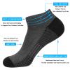 COOVAN 10 Pack Mens Ankle Low Cut Socks Athletic Cushion Casual Socks view 2