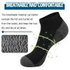 COOVAN 10 Pack Mens Ankle Low Cut Socks Athletic Cushion Casual Socks view 4