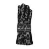 Black Initial Leopard Glove view 2