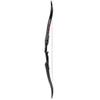 Toparchery Archery 56" Black Hunter Recurve Bow Takedown Hunting Recurve Bow Metal Aluminum Riser Crack-Resistant Design for Hunting & Competition Archery Right Hand Black Long Bow(24lbs) view 2