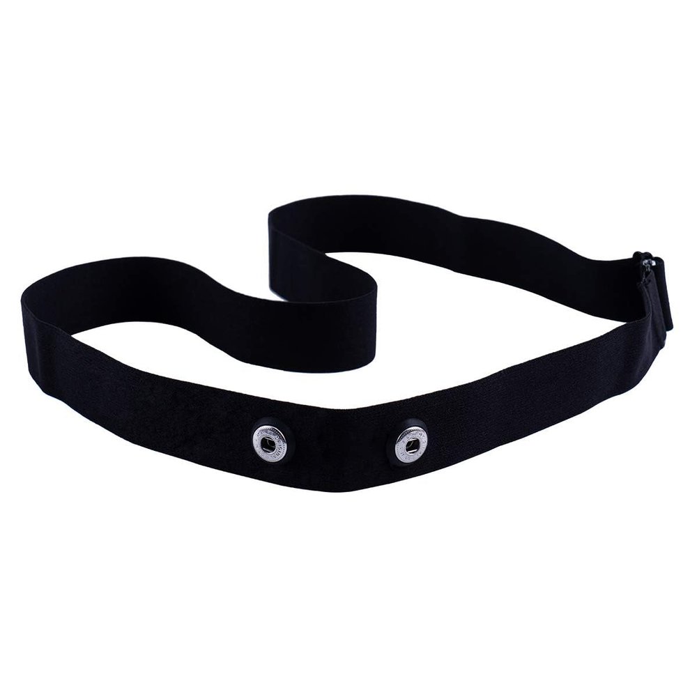Rich Green Valley Heart Rate Monitor Chest Strap Compatible with Polar H10 H9 H7 H1 Wahoo Tickr Garmin HRM COOSPO,Black M-XXL