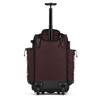 Boombah Rolling Catcher's Superpack Baseball/Softball Gear Bag - 23-1/2" x 13-1/2" x 9-1/2" - Black/Maroon - Telescopic Handle - Holds 4 Bats - Wheeled Version view 2