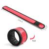 esonstyle 6 PCS Red LED Light Up Band Slap Bracelets, Night Safety Wrist Band for Cycling Walking Running Concert Camping Outdoor Sports view 3