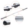 Kendal Olympic Barbell Bar Weight Bar with Two Spring Collars, Solid Iron Workout Barbell Weight Straight Weightlifting Bar for Home Fitness Exercise Equipment (6 FEET) view 2