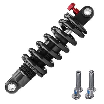LvTu Mountain Bike Shock Absorber 125mm 150mm 165mm 190mm, Rear Shock Hydraulic 2-system Adjustments Rebound/Preload Spring (Color : 165mm, Size : 2000 Lbs)