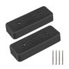 Brinyte GM01 2-Pack Magnetic Gun Mount, 30lbs Rating Gun Magnet for Car, Vehicle, Desk, Magnet Rubber Coated Gun Holder for Handgun, Shotgun, Pistol, Rifles view 1
