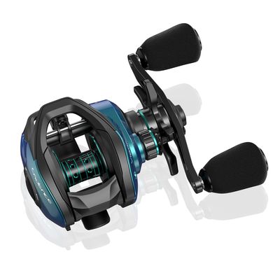 Cadence Vigor Baitcaster - 9+1BB Super Smooth Baitcaster with 20lbs Carbon Fiber Drag, 6.7oz Ultralight Fishing Reel, Magnetic Braking System