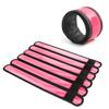 esonstyle 6 PCS Pink LED Light Up Band Slap Bracelets, Night Safety Wrist Band for Cycling Walking Running Concert Camping Outdoor Sports view 2