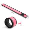 esonstyle 6 PCS Pink LED Light Up Band Slap Bracelets, Night Safety Wrist Band for Cycling Walking Running Concert Camping Outdoor Sports view 3