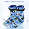 3mm Neoprene Wetsuit Socks Thermal Anti-slip Scuba Diving Socks Fins Socks Water Dive Snorkeling Socks for Men Women Swimming Sailing Kayaking Surfing Water Sports Socks Booties (Ocean Blue, XL) view 2