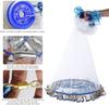 Lawaia Saltwater Fishing Net Fishing Cast Net Flying Disc for Bait Trap Fish Throw Net Cast Nets for Fishing Monofilament Line Freshwater Casting Nets Bait Net Shrimp Net Throw Net Fly Fishing Net view 2