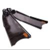 Leaderfins Camo Pure Carbon Freediving and Spearfishing Fins (EU 41-42 / US 7-8, Medium Stiffness) view 2