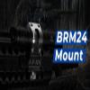 Brinyte BRM24 Flashlight Mount for Weaver Rails, Suitable for 25.4mm Diameter Flashlights, for Tactical Flashlight and Hunting Light view 2