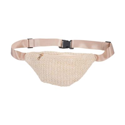Bag for Women - Lightweight Adjustable Fanny Pack with Zipper Closure Perfect for Outdoor Activities Travel and Daily Use Beige