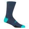 Giro HRc Team Sock Bicycle Socks Phantom Blue/Screaming Teal Small view 1