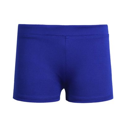 Yeeye Kids Girls Ballet Dance Booty Shorts Low Rise Gymnastics Sports Yoga Running Workout Hot Pants Blue 12