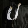 Covalliero Empara Saddle Cloth, White, VS view 3