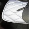 Covalliero Empara Saddle Cloth, White, VS view 4