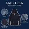 Nautica Boys Sensory-Friendly Soft Full-Zip Hoodie Sweatshirt, Rose, 7 view 4