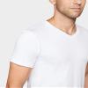 32 Degrees Mens 4 Pack Cool Quick Dry Active Basic Vneck T-Shirt, White, X-Large view 3