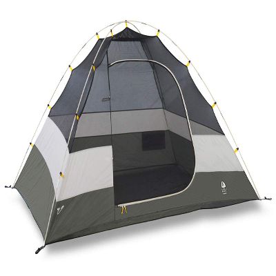 Sierra Designs Tabernash 2/4/6 Person Tent for Camping - Easy Setup  Includes a Waterproof Removable Rain Fly, Ready for Any Conditions - Included Burrito Bag for Quick and Easy Storage