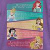 Disney Princess Princess Adjectives Girl's Heather Crew Tee Purple Berry view 2