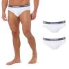 32 Degrees Mens 2-Pack Active Breathable Performance Nylon Air Mesh Brief, White, X-Large view 1