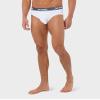 32 Degrees Mens 2-Pack Active Breathable Performance Nylon Air Mesh Brief, White, X-Large view 2