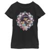 Disney Princess Glass Jasmine Girl's Solid Crew Tee view 1