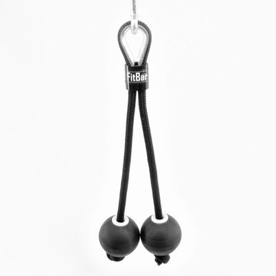FitBar Triceps Extension Rope, Triceps Rope, Cable Pulley Attachment, Triceps Pressdown Rope, Cable Machine Attachment