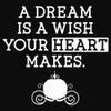 Disney Junior's Princess Dream Wish Slim Fit, Scoop Hem Racerback Tank, Black, XX-Large view 3