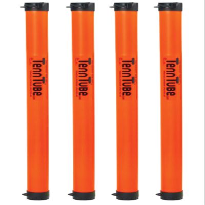 Tourna Tenn Tube Tennis Ball Pickup - 4 Pack, Orange