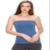 Kurve Medium Length Tube Top with Built-in Shelf Bra, UV Protective Fabric UPF 50+ (Made with Love in The USA), Bijou Blue, X-Large-XX-Large view 1
