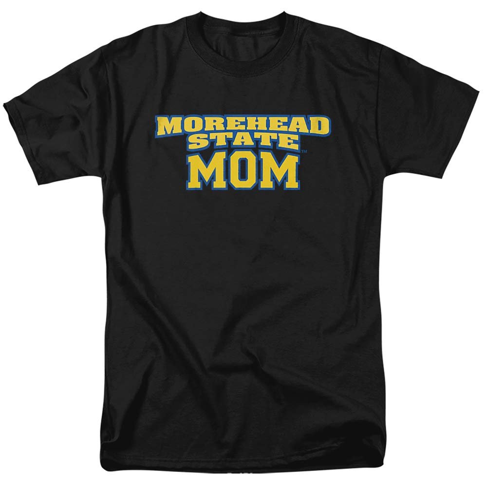 Morehead State University Official Mom Unisex Adult T-Shirt, Black, 5X-Large