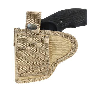 Barsony Desert Sand Cross Draw Holster for COLT Cobra Right