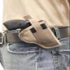 Barsony Desert Sand Cross Draw Holster for COLT Cobra Right view 2