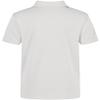 Nautica Big Boys Active Short Sleeve Performance Embossed Striped Polo, White, 18-20 view 2